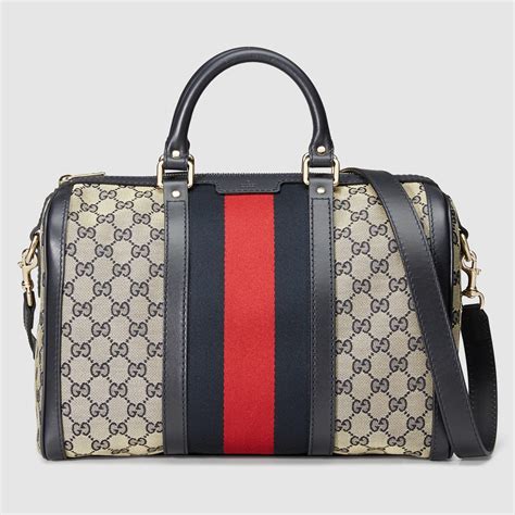 bolsa gucci boston original|gucci boston bag canvas.